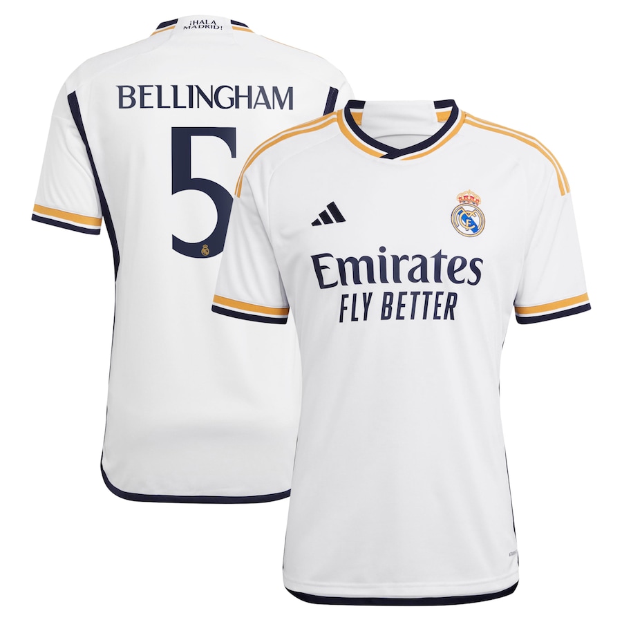 Camiseta Real Madrid 1ª Equipación 23/24 BELLINGHAM 5