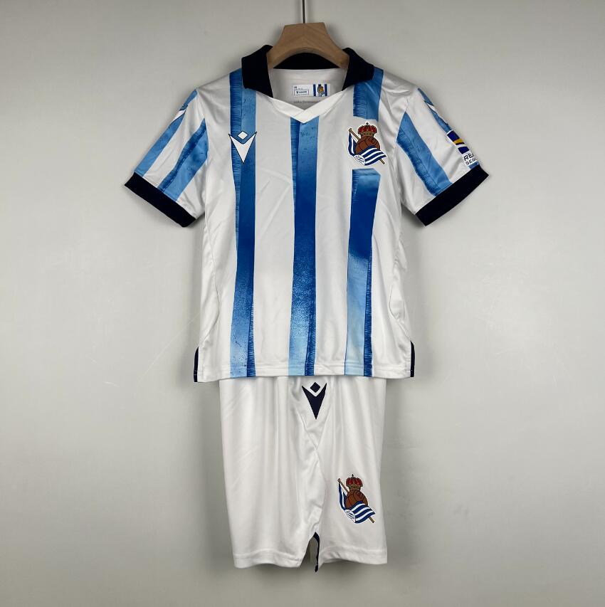 Camiseta Real Sociedad Primera Equipación 23/24 Niño