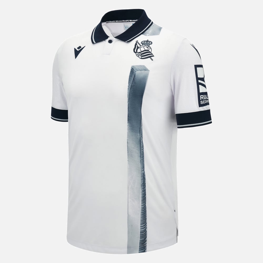 Real Sociedad Portero Camiseta de Fútbol 2020 - 2021. Sponsored by Iqoniq
