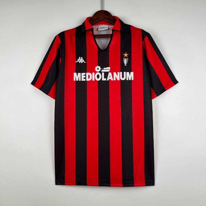 Camiseta Retro AC MILAN Primera Equipación 89/90