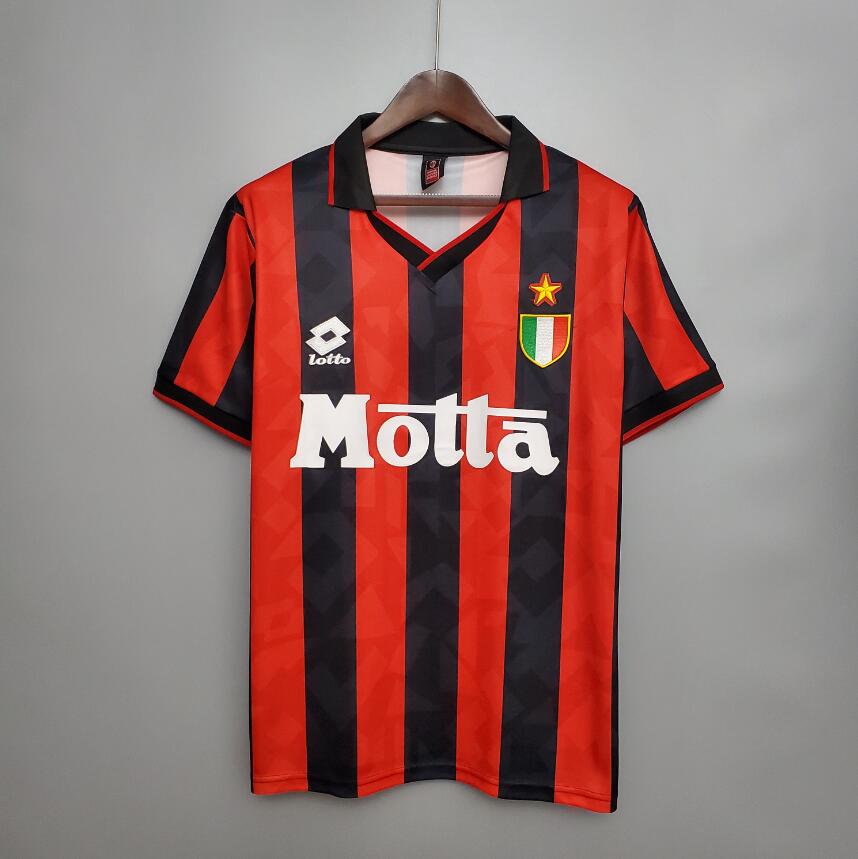 Camiseta Retro AC Mlian 1ª Equipación 93/94