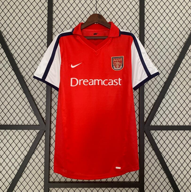 Camiseta Retro Arsenal Primera Equipación 01/02