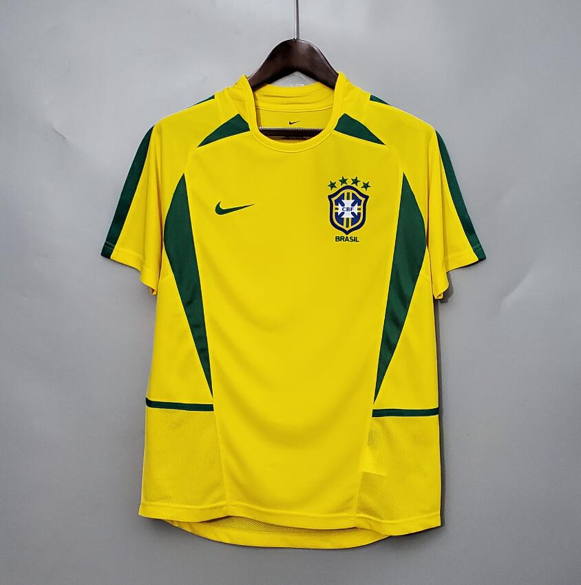 Camiseta Retro BRASIL Primera Equipación 2002