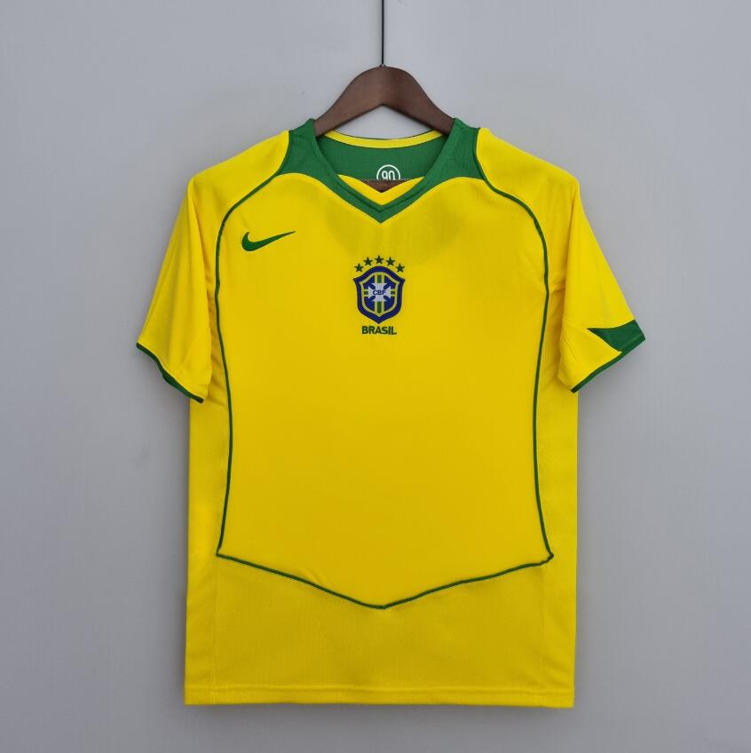 Camiseta Retro BRASIL Primera Equipación 2004/06