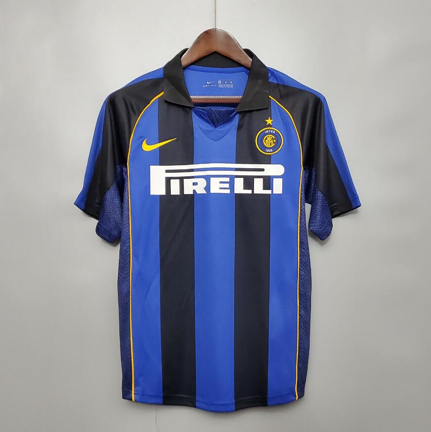 Camiseta Retro Inter Milán Fc Primera Equipación 01/02