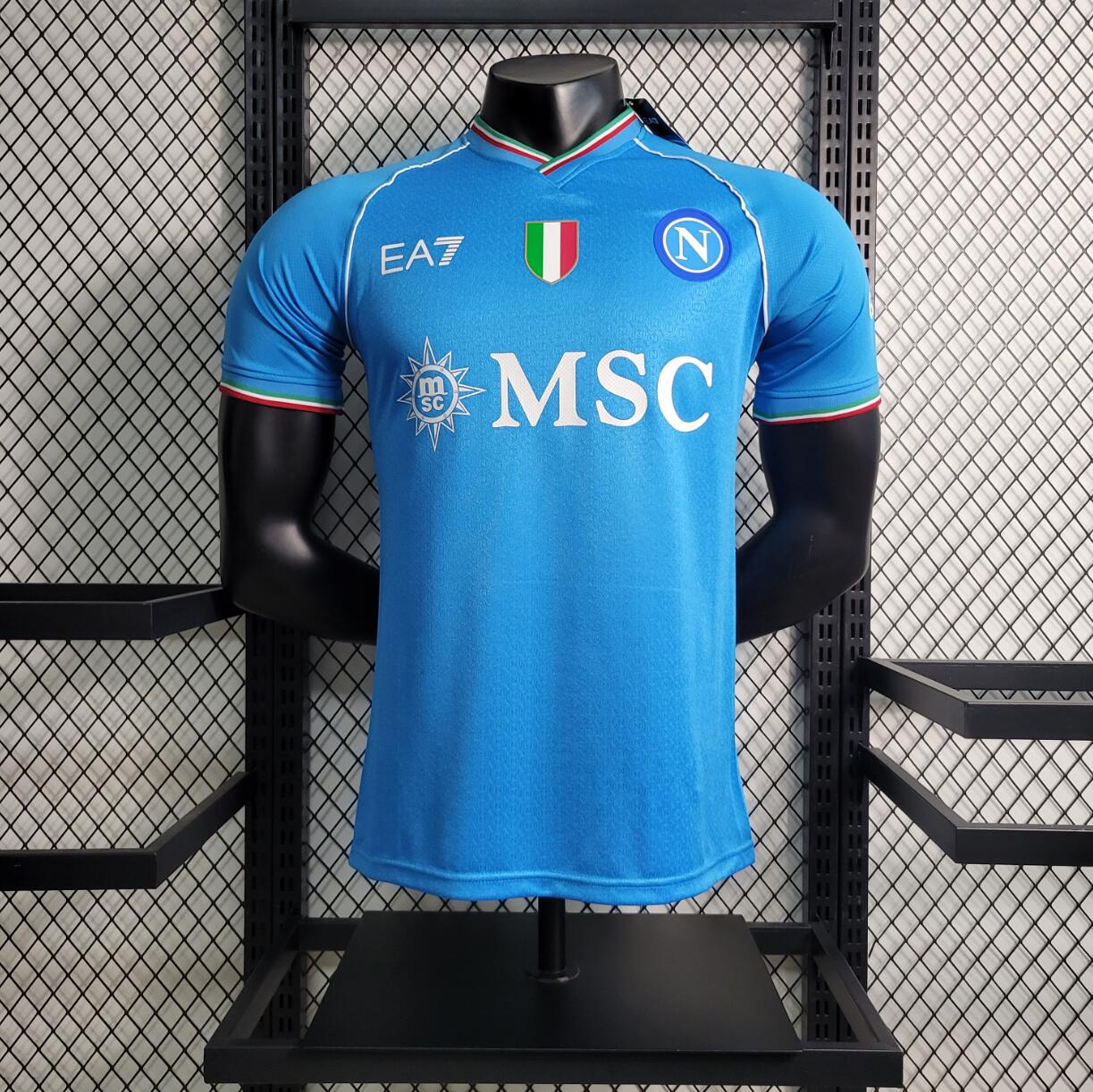 Camiseta Scc Napoli Primera Equipación Authentic 23/24