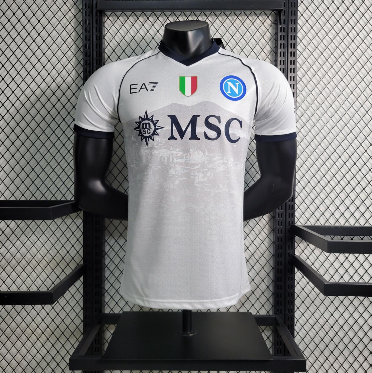 Camiseta Scc Napoli Segunda Equipación Authentic 23/24