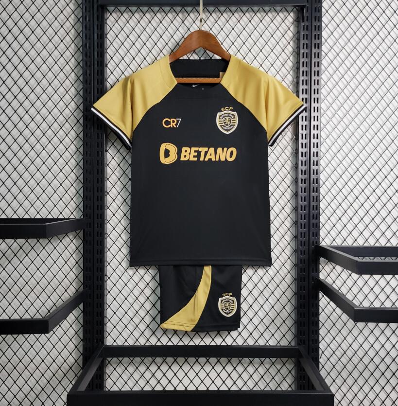 Camiseta Sporting Lisboa Tercera Equipación 23/24 Niño