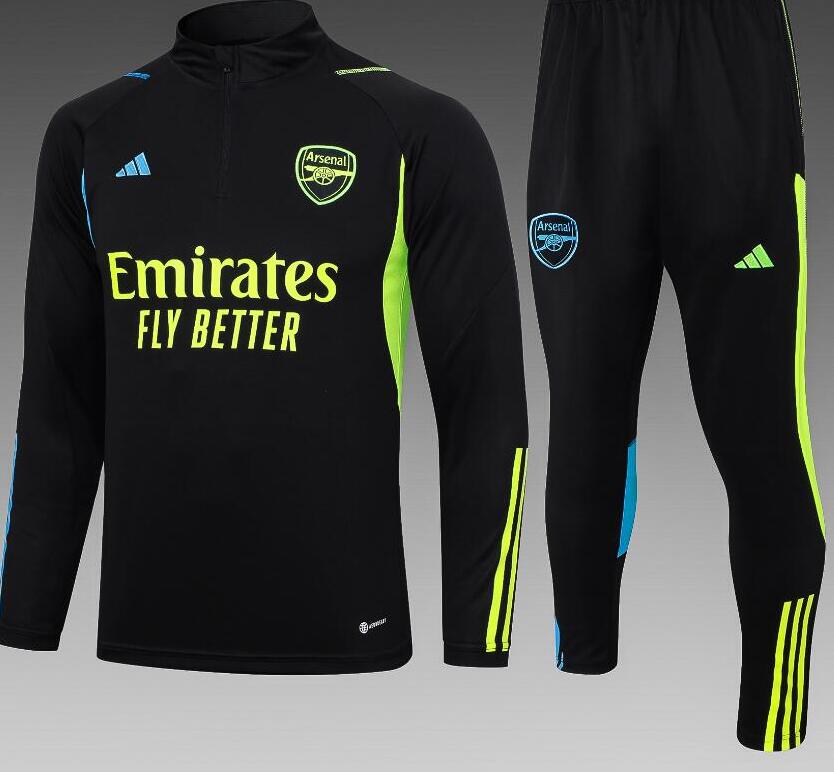 Chandal Entrenamiento Arsenal 23/24 Negro +Pantalones