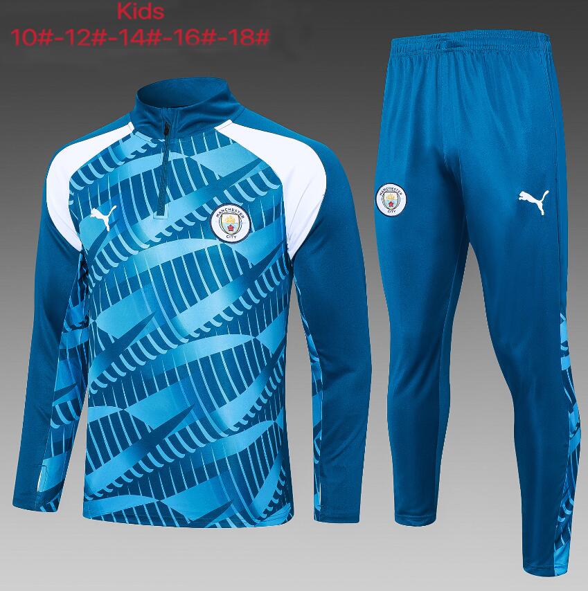 Chaqueta De Chándal Manchester City 23/24 Niño + Pantalones