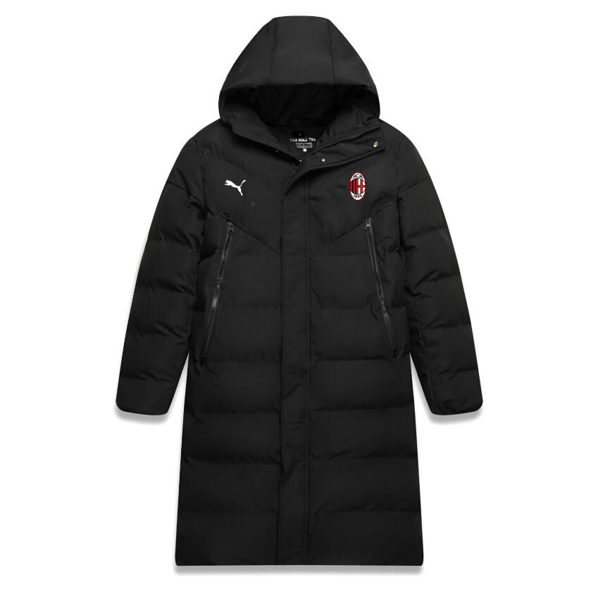 Chaqueta De Plumón AC Milan FC Negro