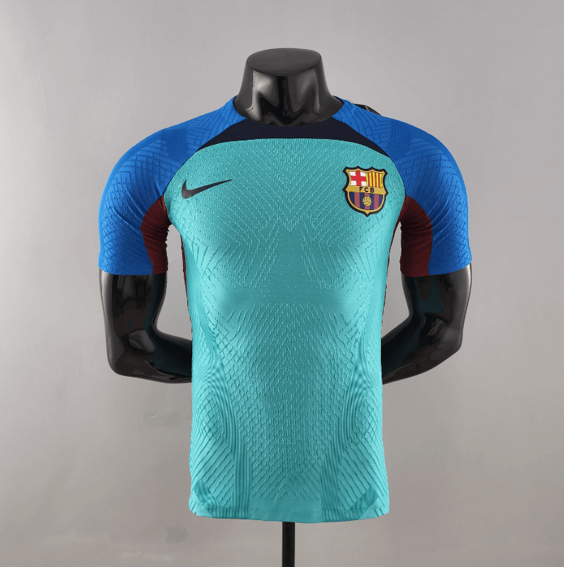 Camiseta 22/23 B-arcelona Entreno Azul Y Verde