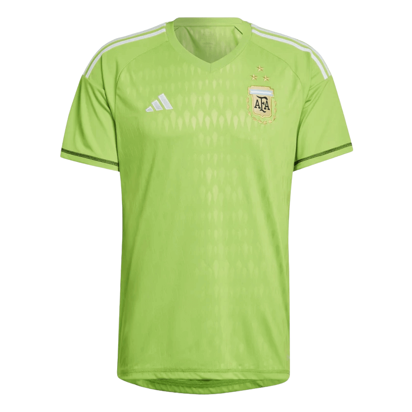 Camiseta Argentina 2023 Local Portero 3 Estrellas