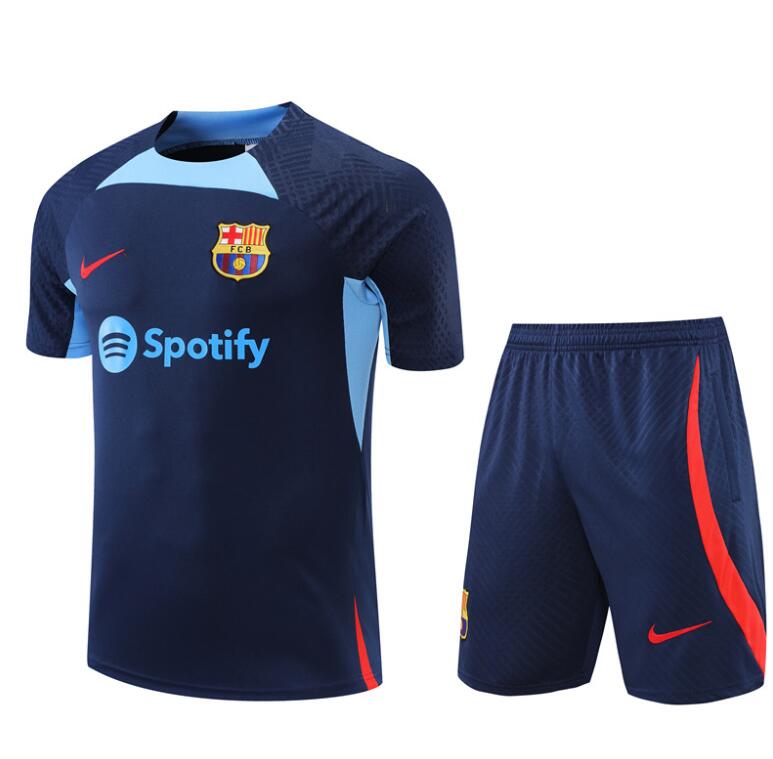 Camiseta FC B-arcelona Pre-Match 22/23 Azul + Pantalones