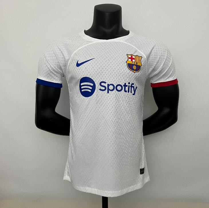 Camiseta FC Barcelona Pre-Match 23/24 Blanco