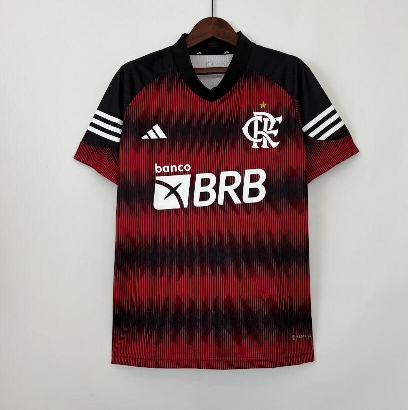 Camiseta Fc Flamengo Edición Especial 23/24 Negro Rojo