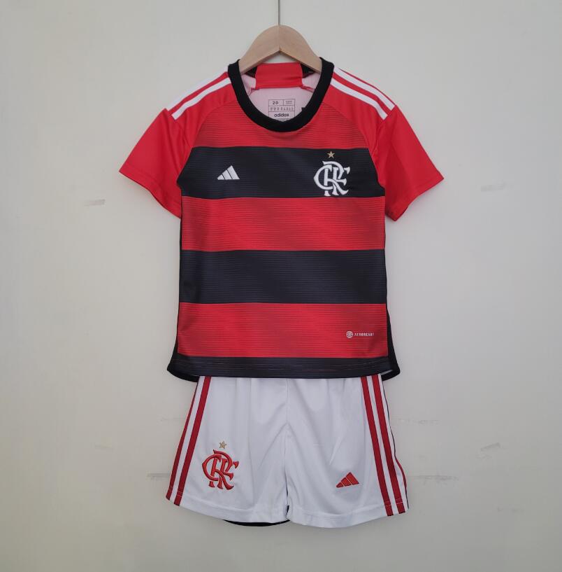 Camiseta Flamengo Primera Equipación 2023 Niño