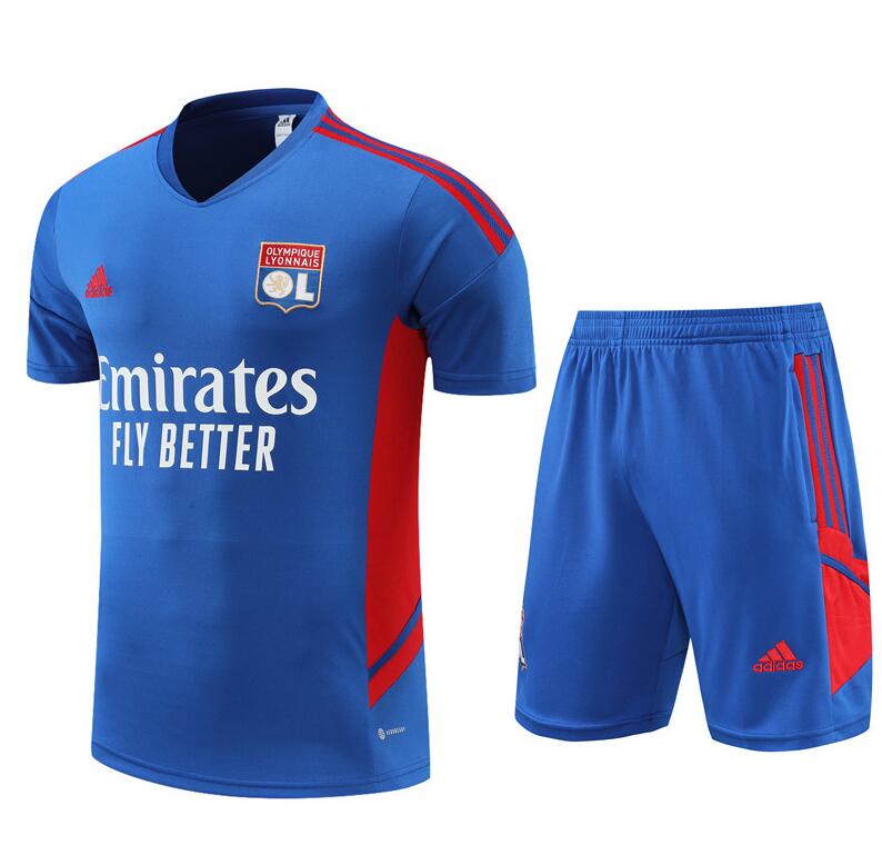 Camiseta Olympique Lyonnais Pre-Match 22/23 + Pantalones
