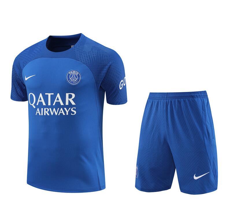 Camiseta PSG FC Training Azul 22/23 + Pantalone