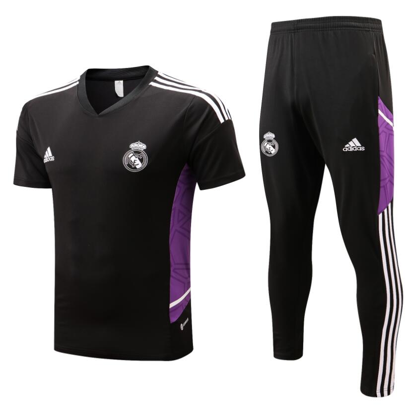 Camiseta Real Madrid Entrenamiento 22/23 Negro + Pantalones