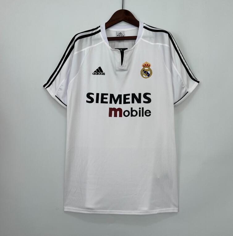 Camiseta Retro Real M adrid Primera Equipación 03/04