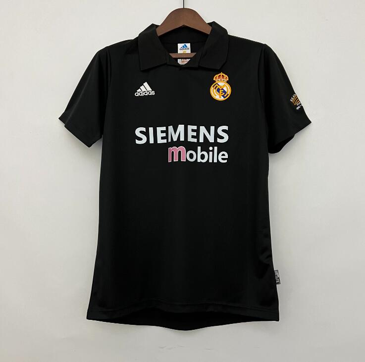 Camiseta Retro Real M adrid Segunda Equipación 02/03