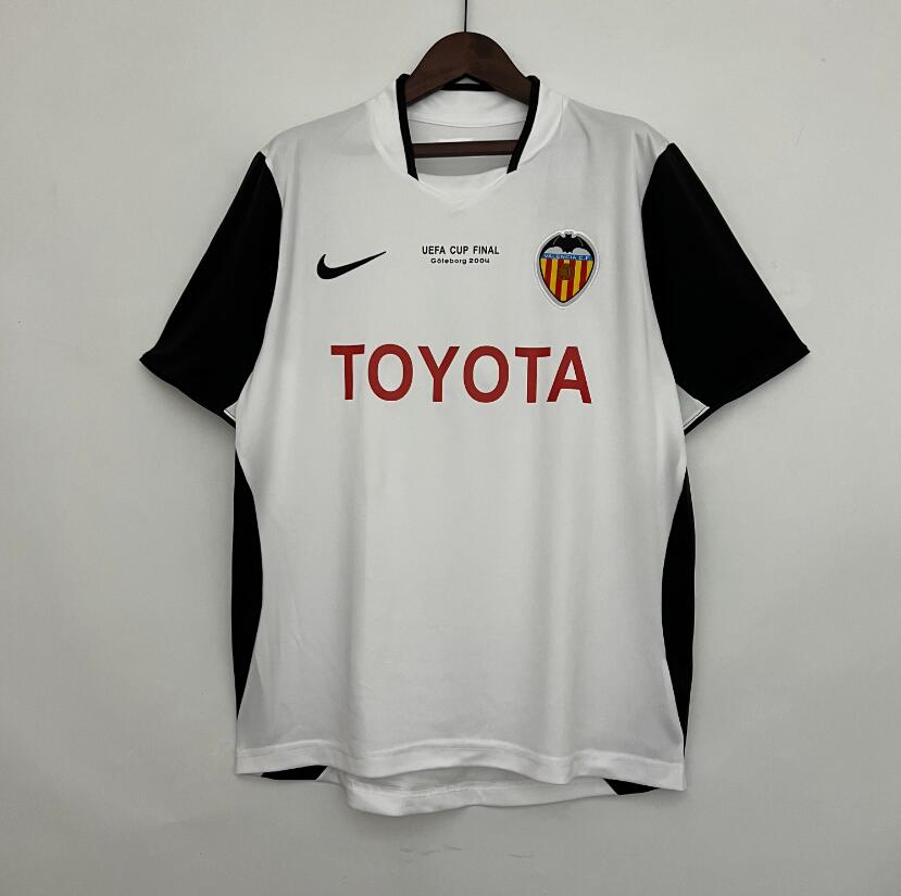 Camiseta Retro Valencia Primera Equipación 03/04