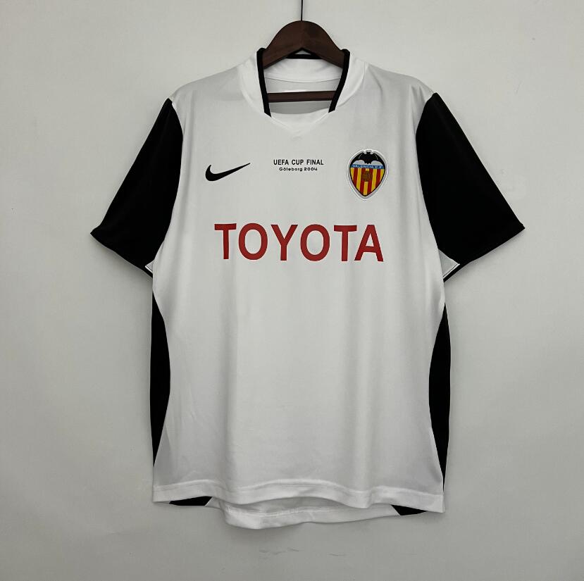 Camiseta Retro V alencia Primera Equipación 03/04