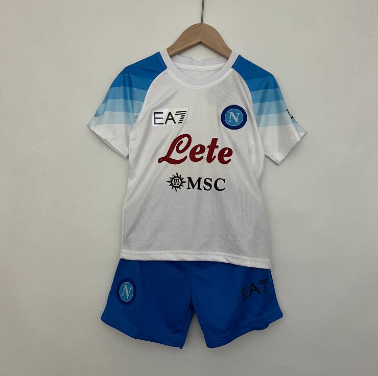 Camiseta Scc Napoli Segunda Equipación 2023/2024 Niño