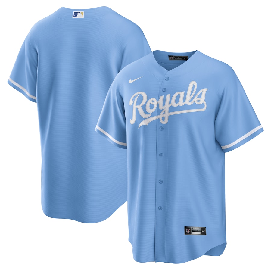 Camiseta de azul claro Kansas City Royals Alternate