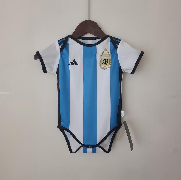 Miniconjunto Baby Argentina Primera Equipación 22/23 3 Estrellas