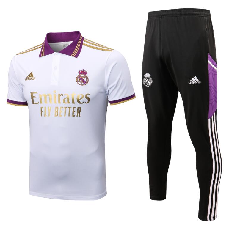 Polo FC Real M adrid 22/23 + Pantalones