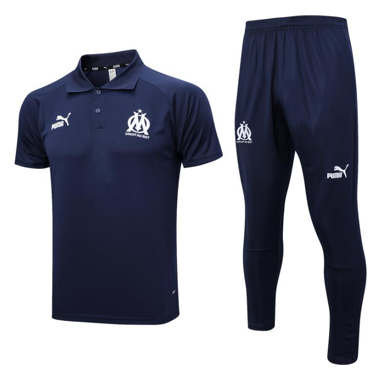 Polo Olympique De Marseille Pre-match 23/24 + Pantalones