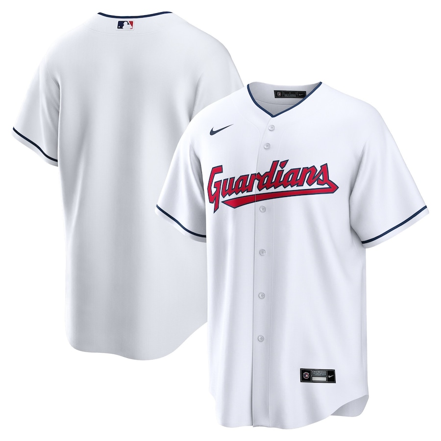 camiseta local de los Cleveland Guardians