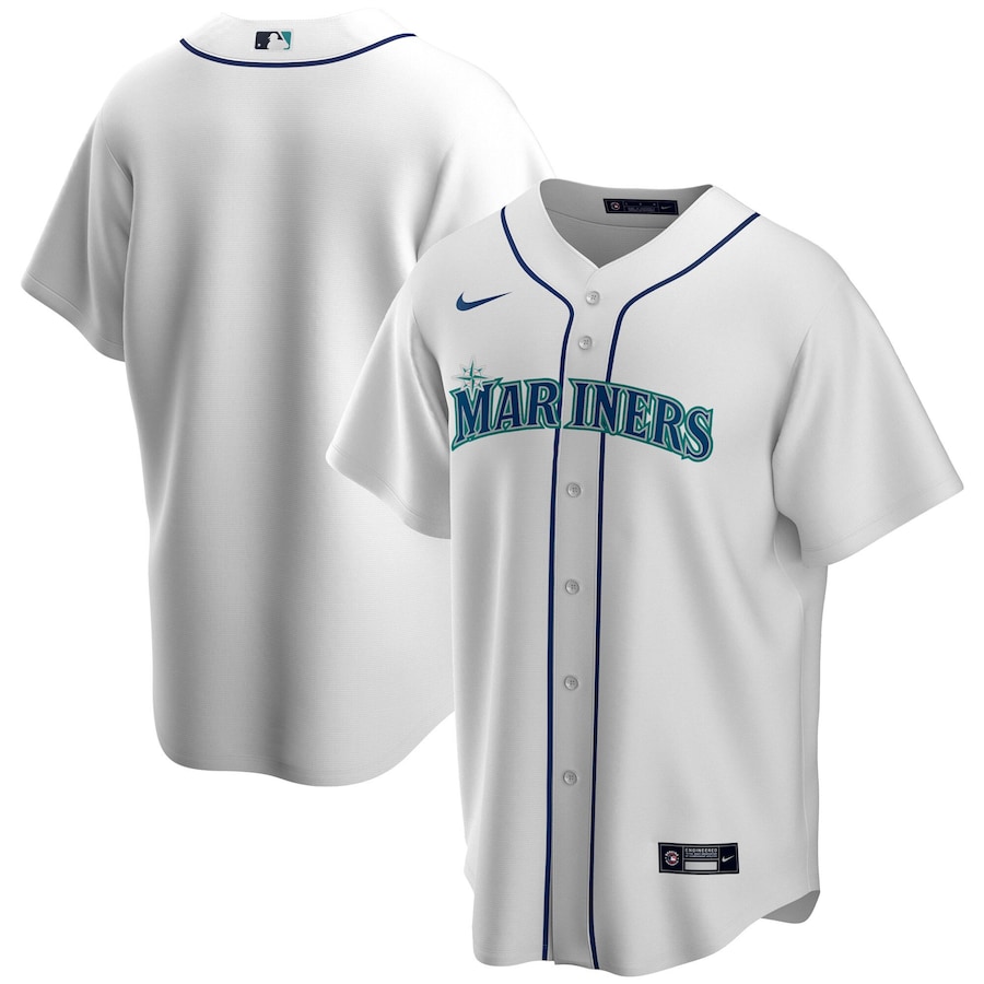camiseta local de los Seattle Mariners