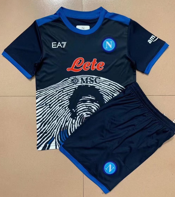 Camisetas Napoli Conmemorativas De Maradona Niño