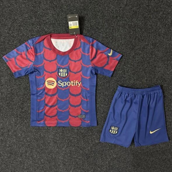 Camiseta Barcelona Fc Pre-Match 24/25 Niño