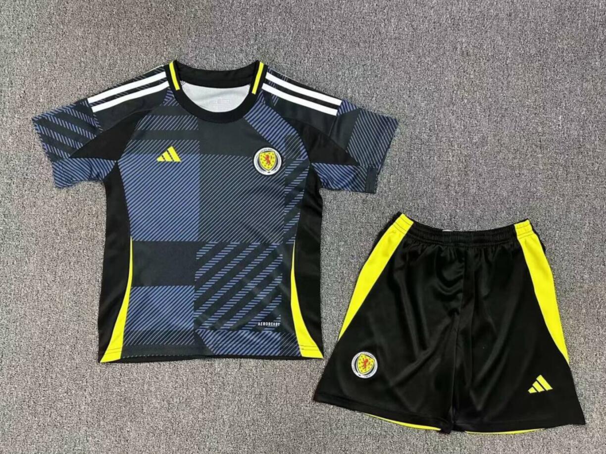 Camiseta Escocia Primera Equipación 2024 Niño