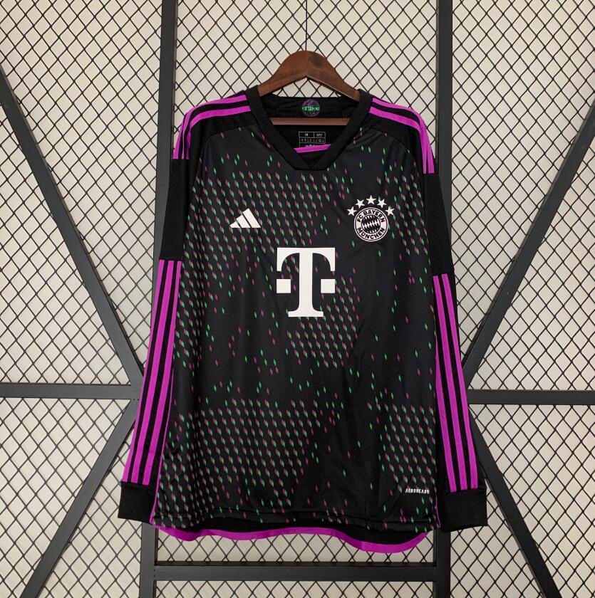 Camiseta Fc Bayern Munich Segunda Equipación 2023/2024 ML