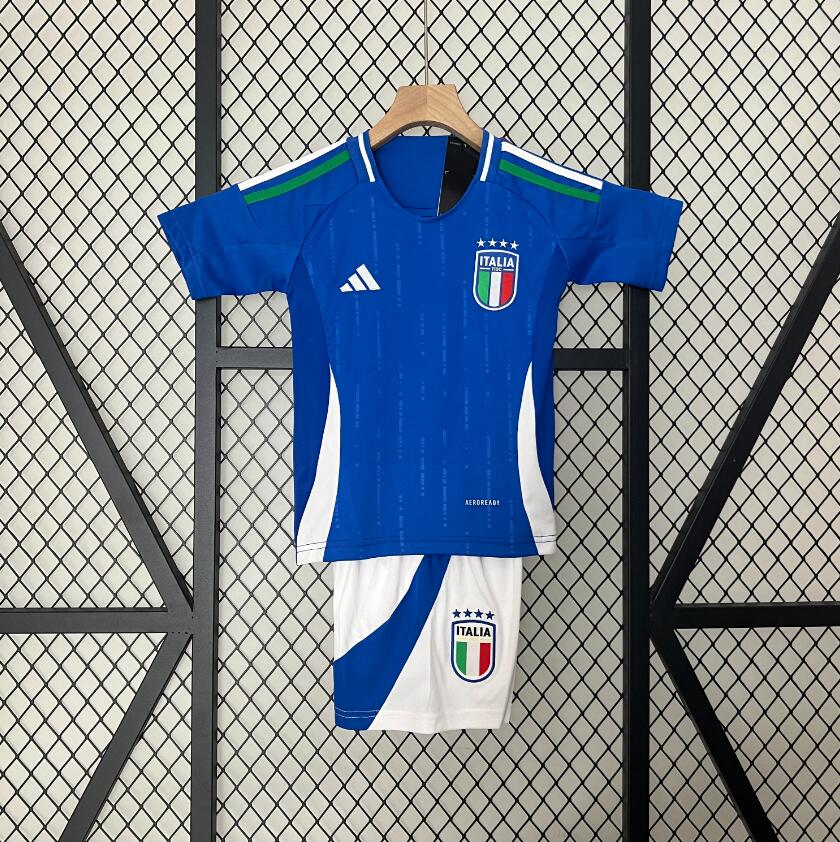 Camiseta Italy Primera Equipación 2024 Niño