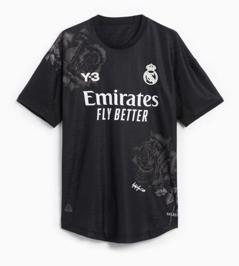 Camiseta Real Madrid 24/25 Edición Y3 Negra