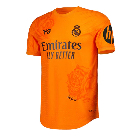 Camiseta Real Madrid Y-3 Portero Naranja 24/25