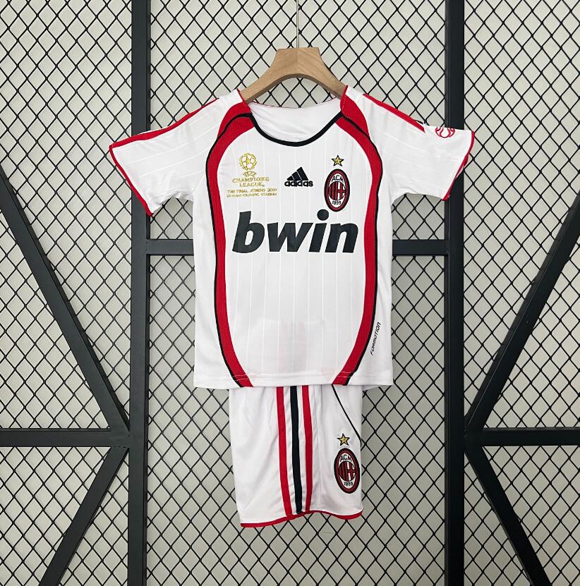 Camiseta Retro AC Milan 06/07 Champions League Niño