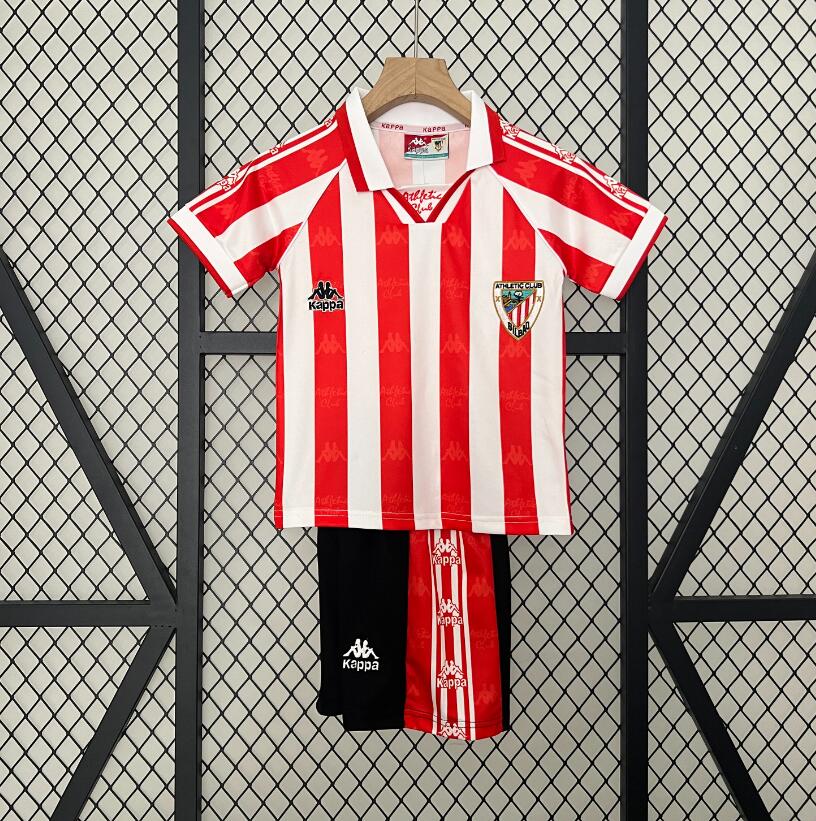 Camiseta Retro Athletic De Bilbao Primera Equipación 95/97 Niño