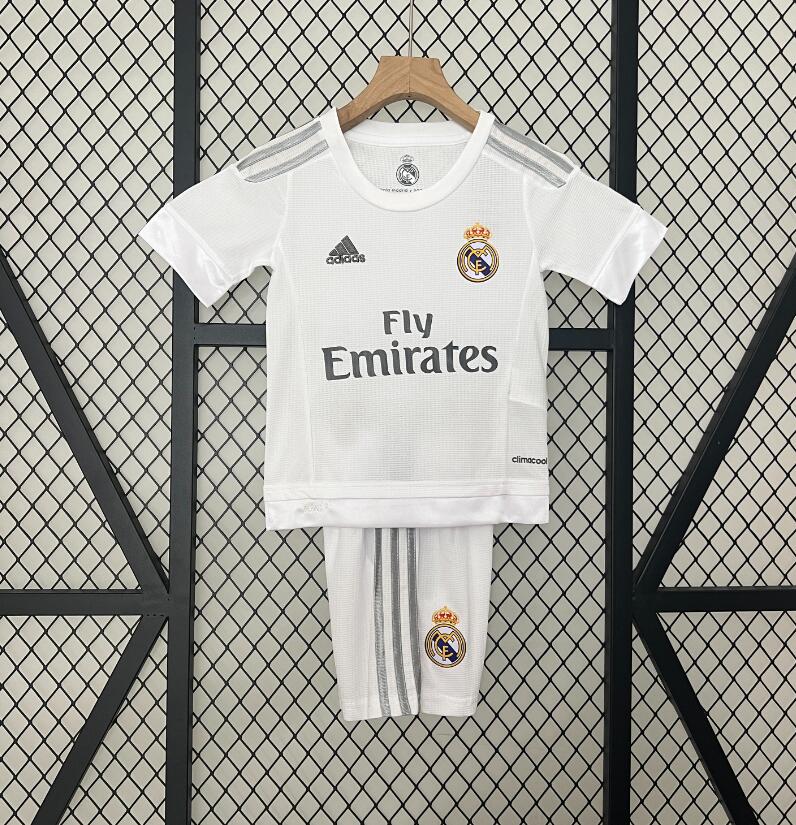 Camiseta Retro Real Madrid Primera Equipación 15/16 Niño
