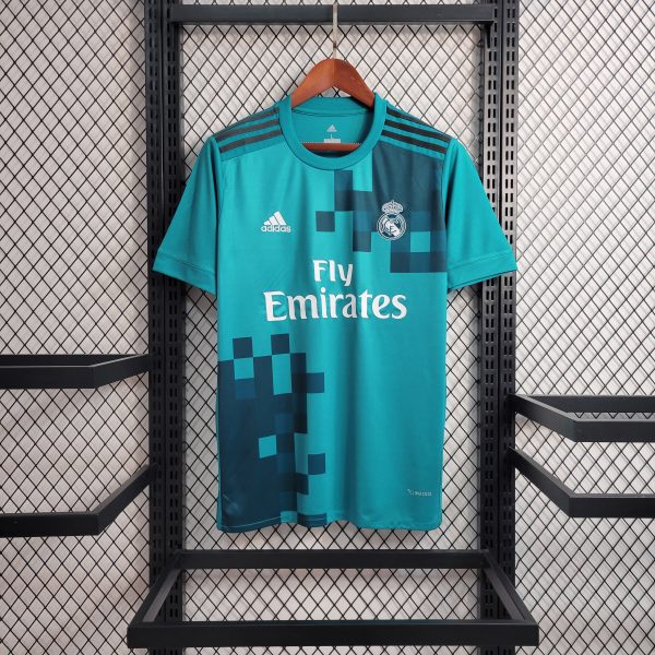 Camiseta Retro Real Madrid Tercera Equipación 17/18