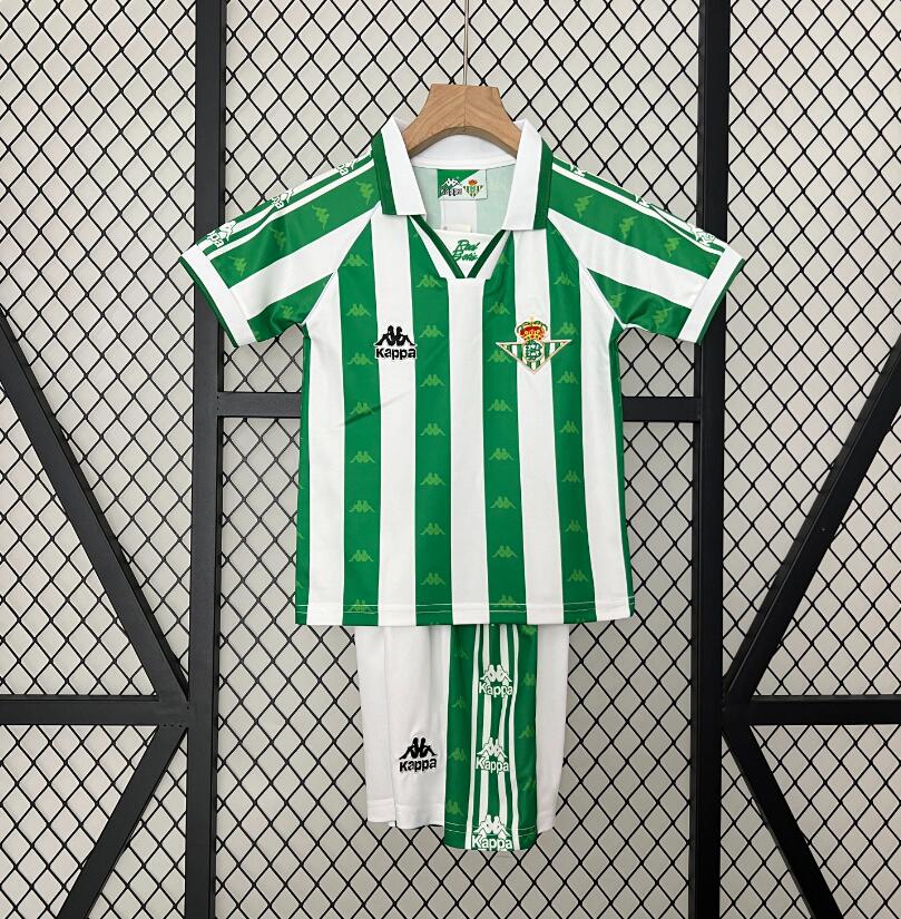 Camisetas Retro Real Betis 1995/1996 Niño