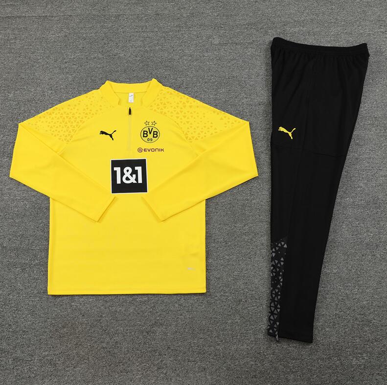 Las Mejores Chandal Equipos De Futbol - Chaqueta Dortmund BVB Amarillo  2022/2023 Baratas