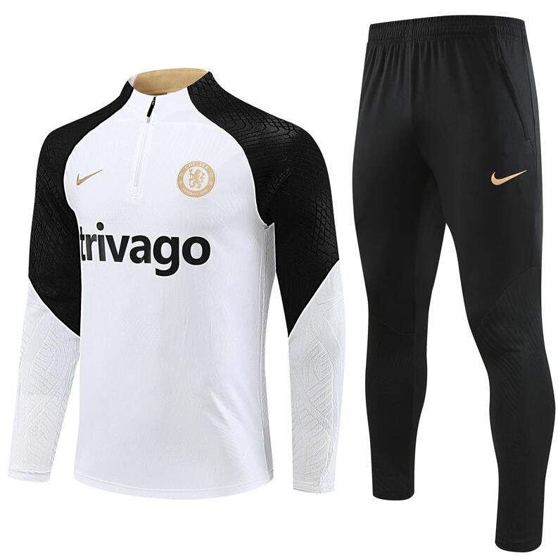 Chandal Entrenamiento Chelsea 2023-2024 BLANCO (Hombre/Niño) + Pantalones