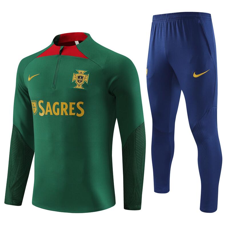 Sudadera Fc Portugal 23/24 Verde (Hombre/Niño) + Pantalones